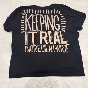 Chipotle Keeping It Real Graphic Tee 3XL Cotton Workers Uniform